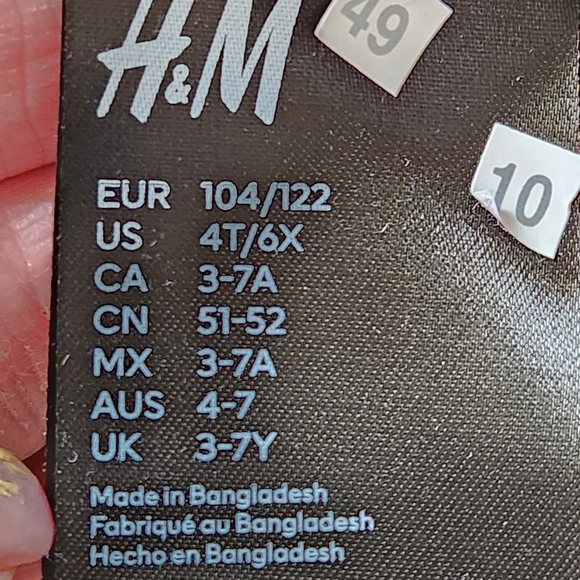 NWT H&M TODDLER BEANIE BUNDLE SIZE 4-6X - Picture 4 of 4